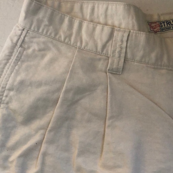 Vintage linen & cotton short by Structure - Picture 3 of 5